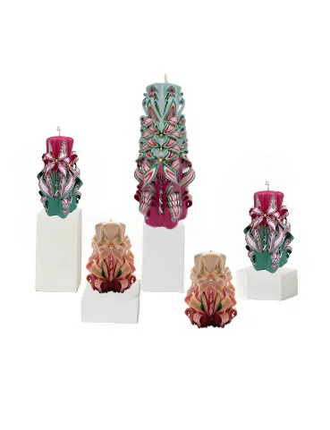 Hand-Carved Christmas Candles hero image