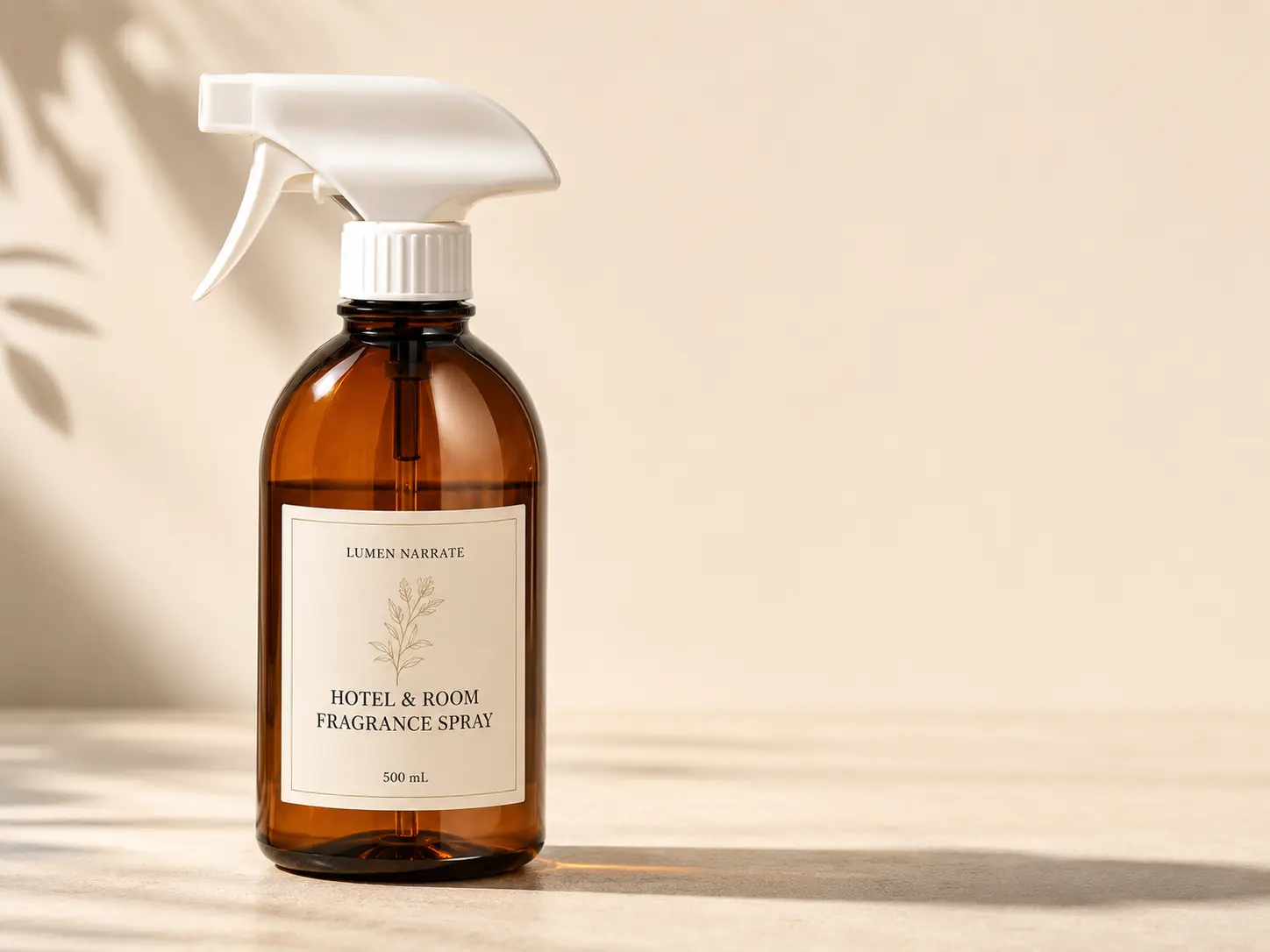 Lumen Narrate 500 ml amber hotel and room fragrance spray