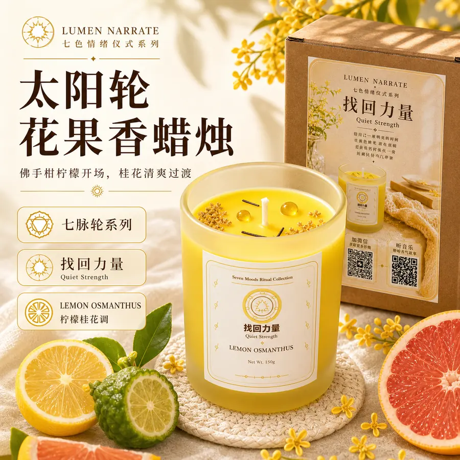 Quiet Strength Solar Plexus Candle